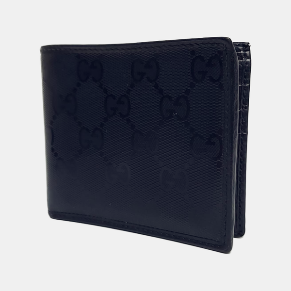 Monogram Coated Canvas Wallet Blue