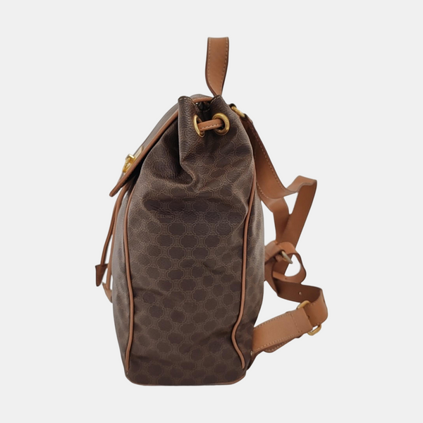 MACADAM CANVAS BACKPACK Coated Canvas Brown