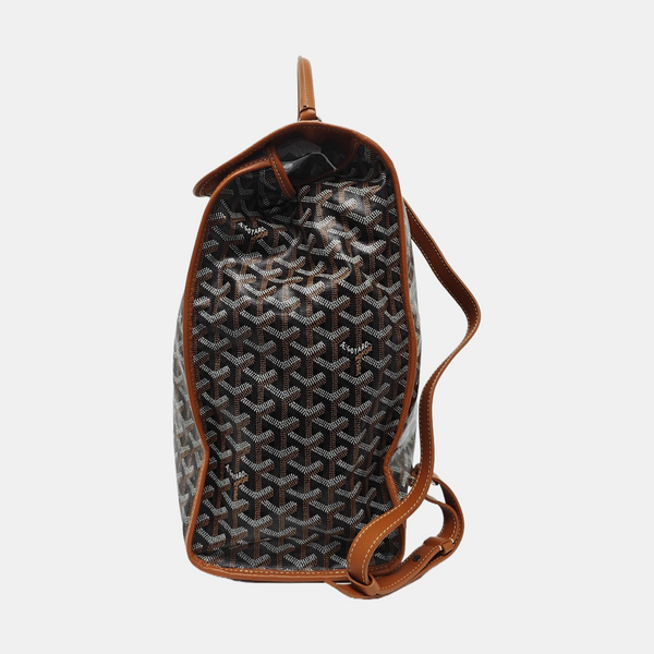 Saint Léger Coated Canvas Brown