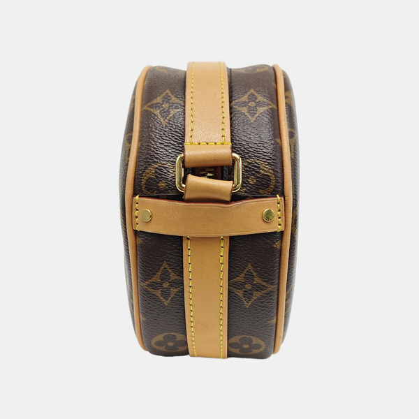 BOITE CHAPEAU PM Monogram Coated Canvas Brown