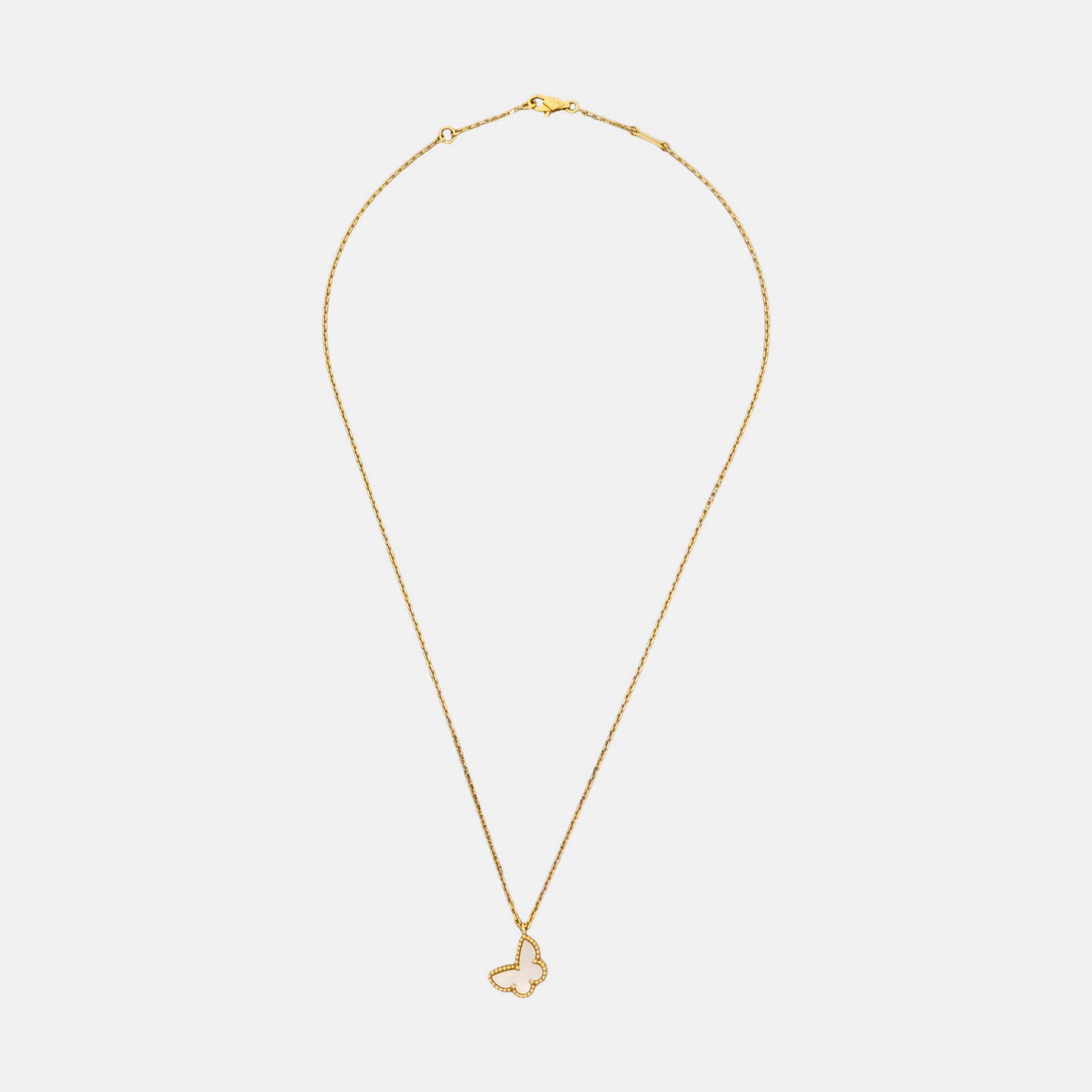 Sweet Alhambra 18k Gold Necklace