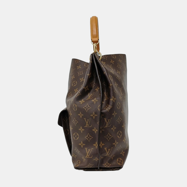 MÉTIS Monogram Coated Canvas Brown