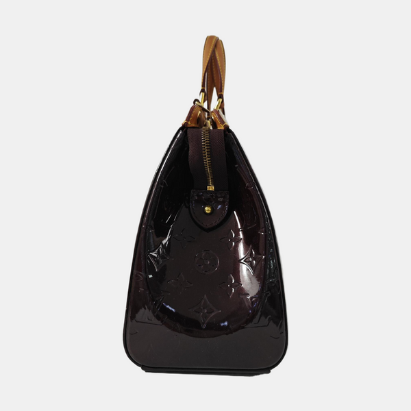 BREA MM Monogram Patent Leather Red