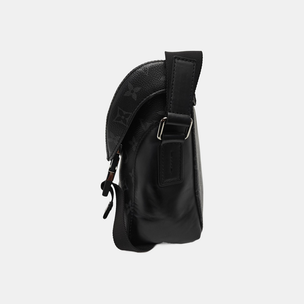 VOYAGER PM Monogram Coated Canvas Black