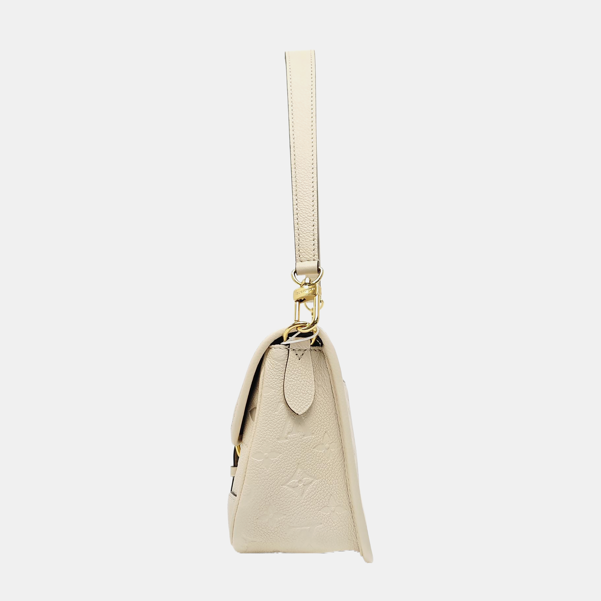 DIANE Monogram Calfskin Beige