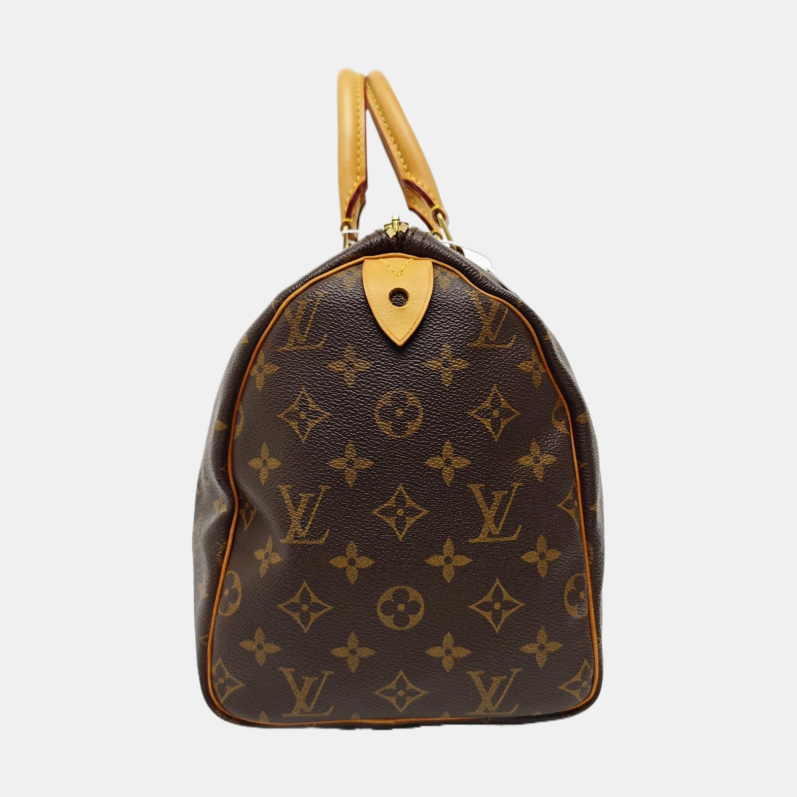 SPEEDY 30 Monogram Coated Canvas Brown