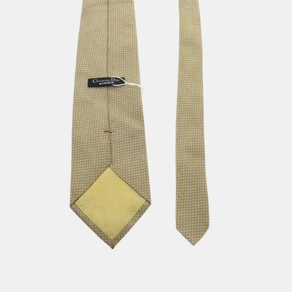 Yellow Silk Tie