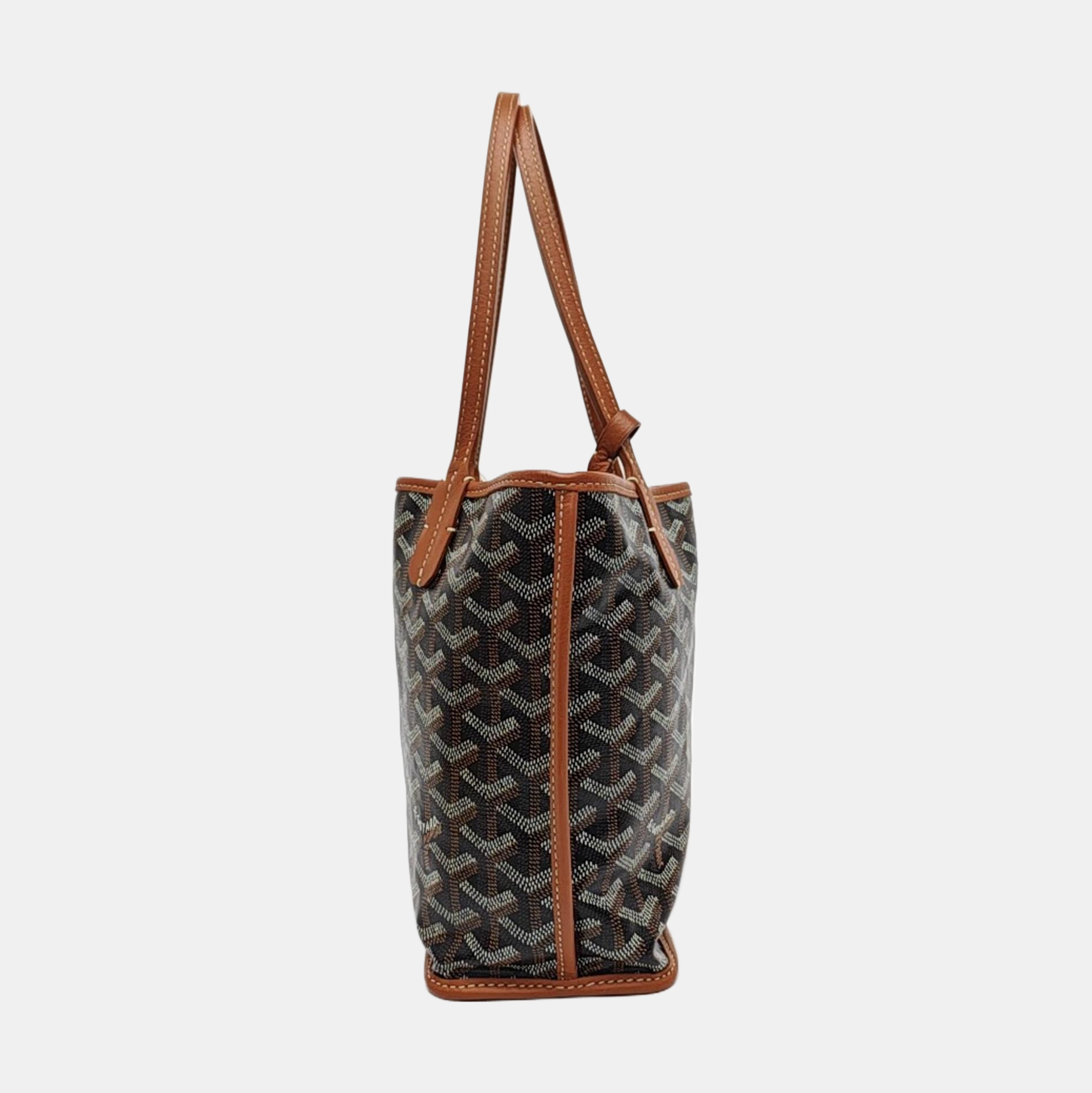 Anjou Coated Canvas Brown