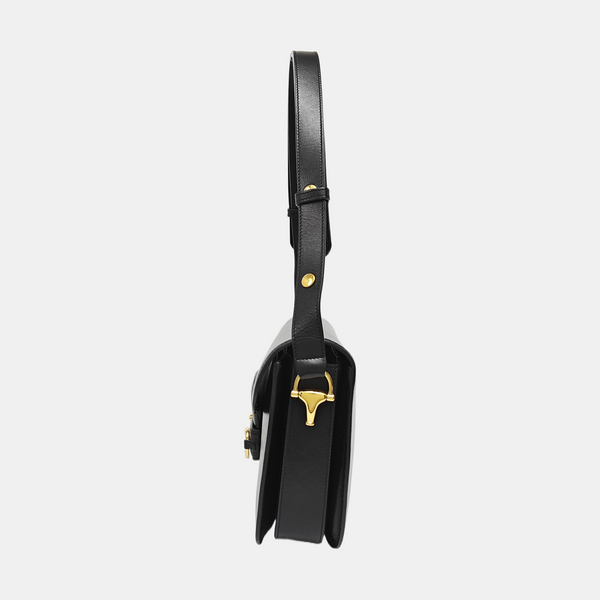 Horsebit 1955 Small Calfskin Black