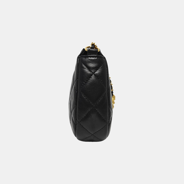 Quilted Calfskin Black
