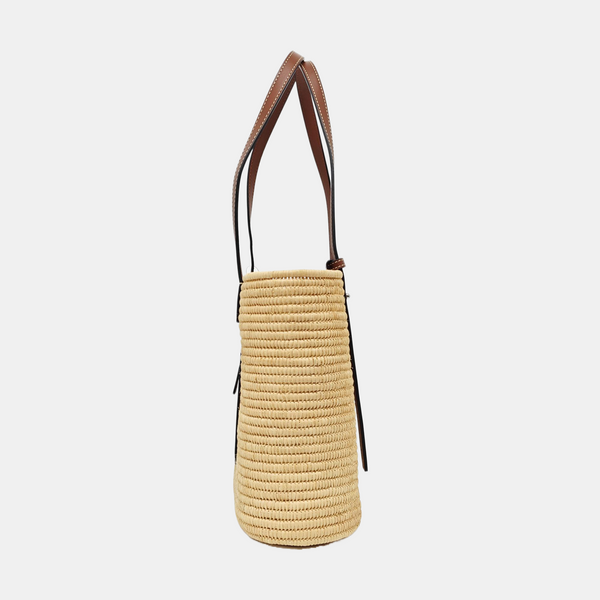 Basket Small Straw Beige