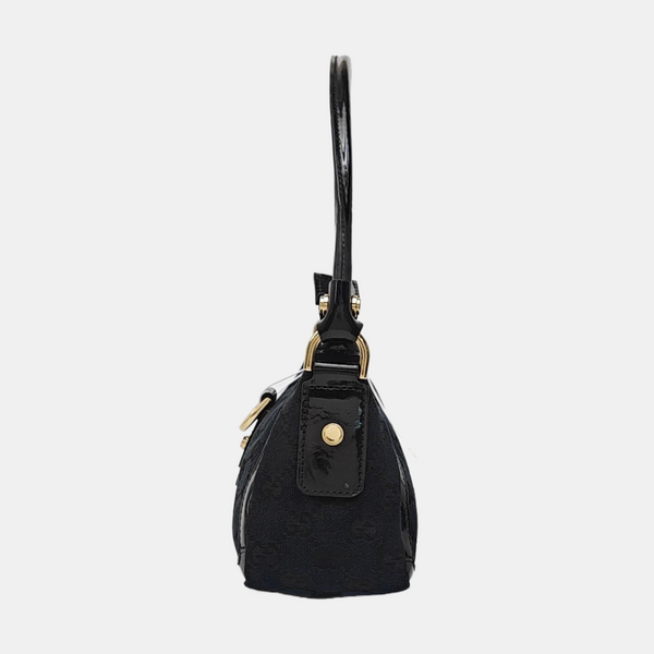D-Ring Monogram Canvas Black
