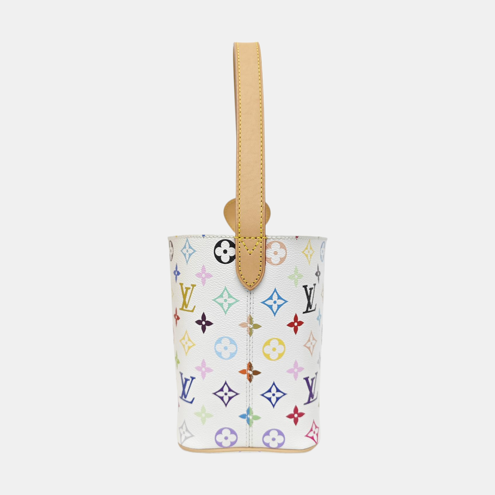 LV × TM ALL IN BB Monogram Coated Canvas White