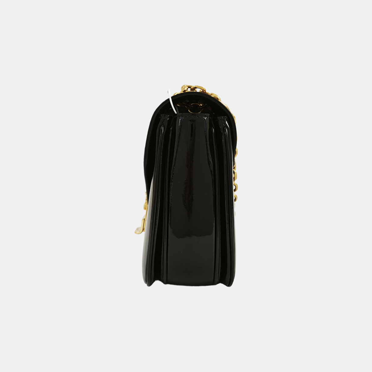 C Medium Patent Leather Black