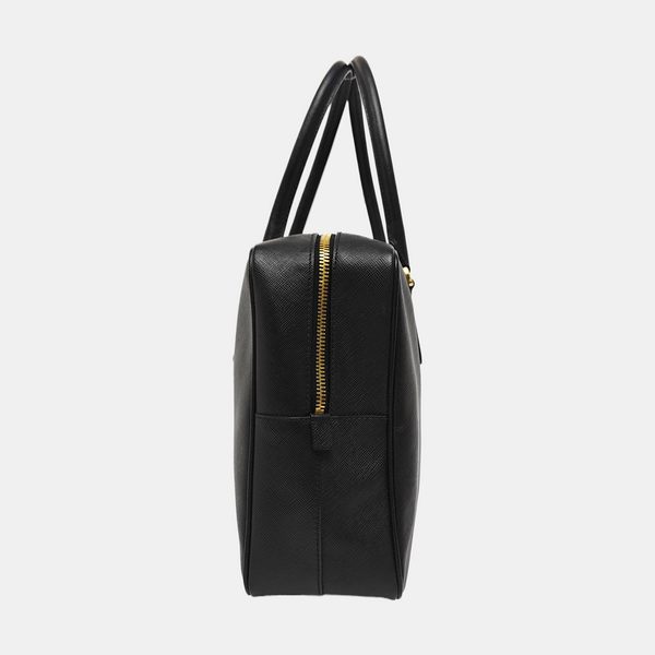 Bauletto Saffiano Calfskin Black