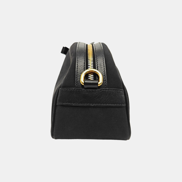 Fabric Shoulder Bag Black