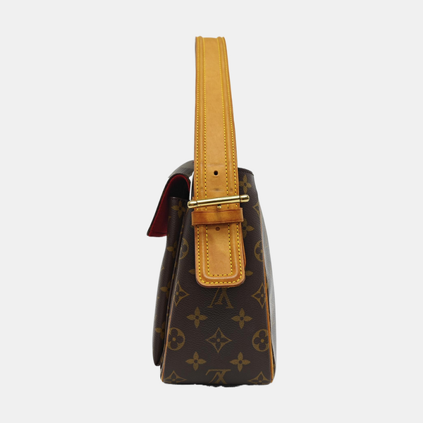 VIVA CITE Monogram Coated Canvas Brown