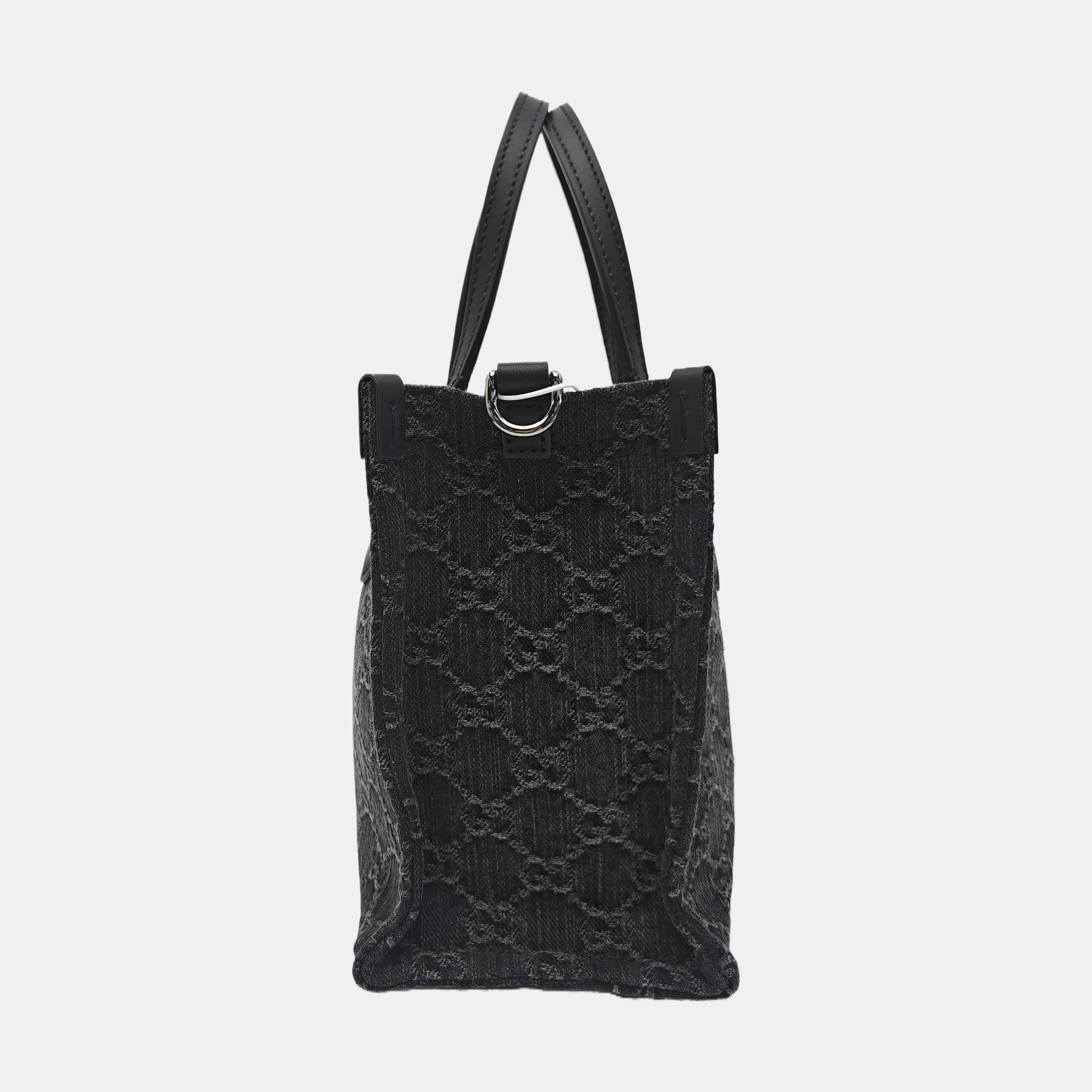 Ophidia Medium Monogram Canvas Black