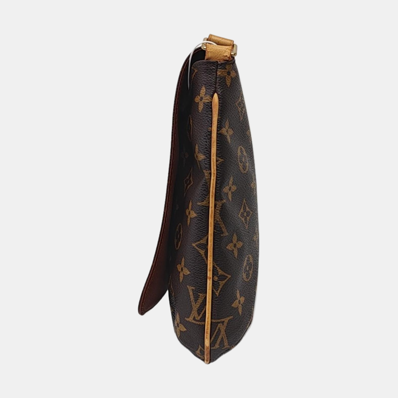 MUSETTE TANGO Monogram Coated Canvas Brown