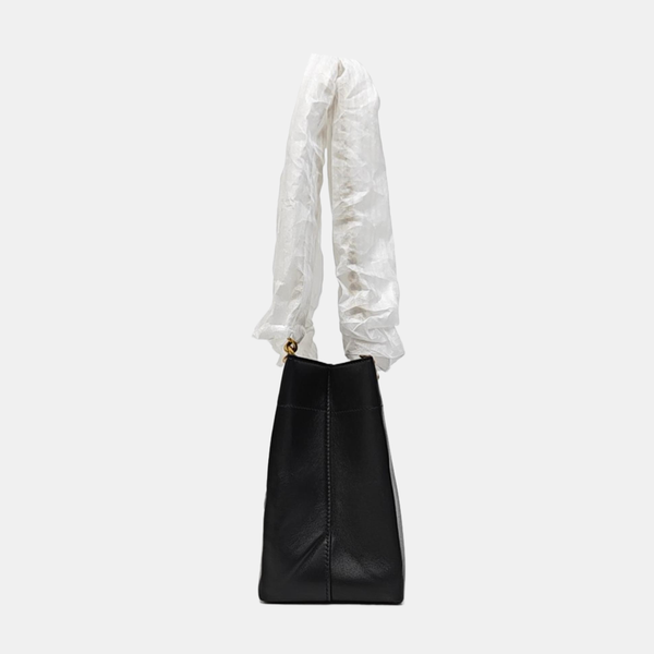 DUTY FREE North-South Calfskin Black