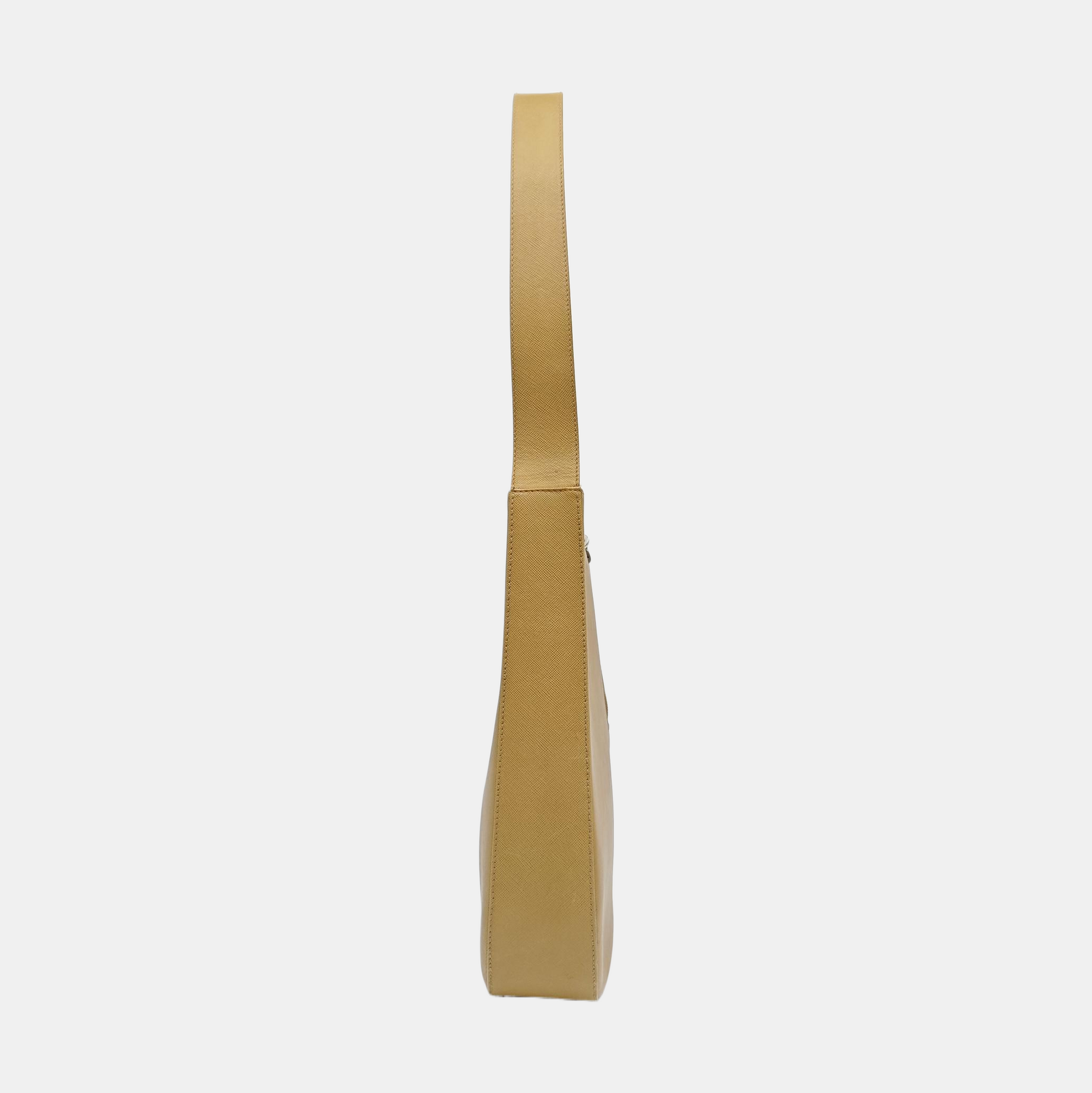Calfskin Shoulder Bag Beige