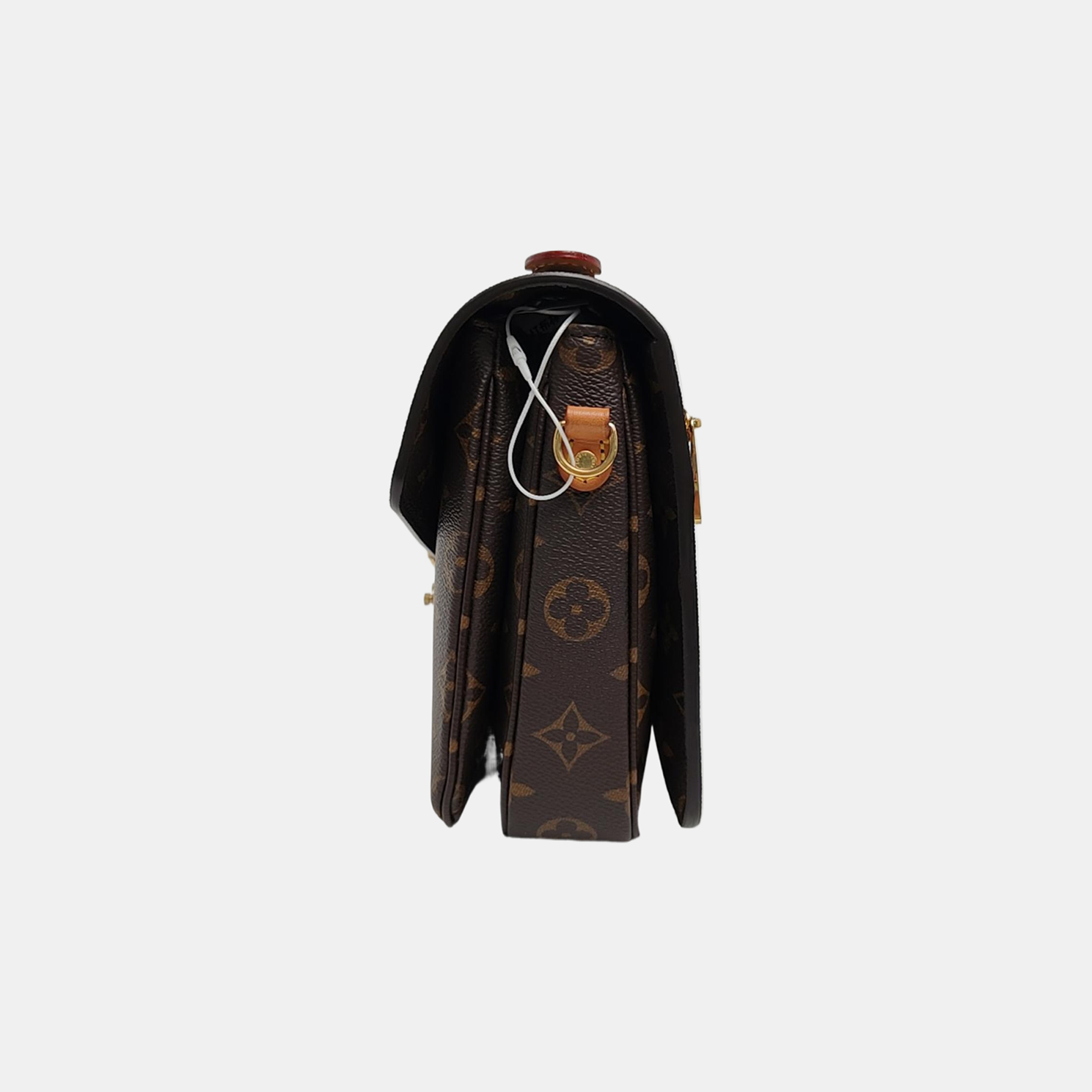 MÉTIS MM Monogram Coated Canvas Brown
