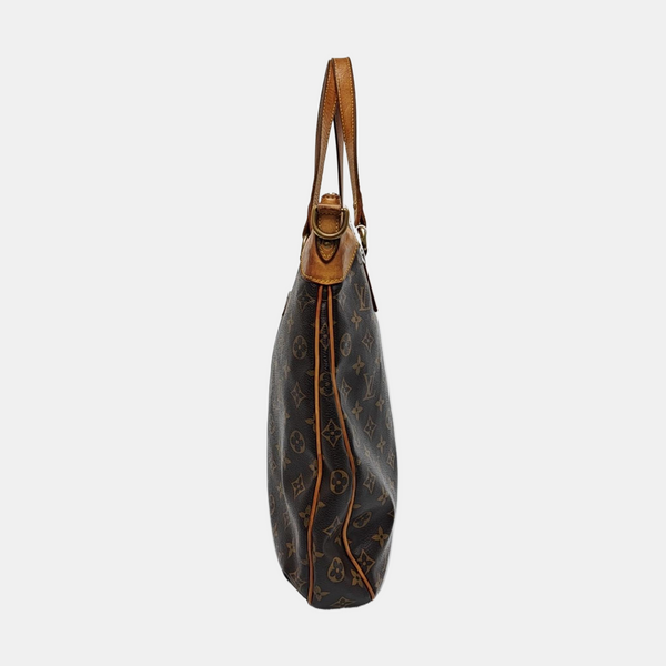 ODEON Monogram Coated Canvas Brown