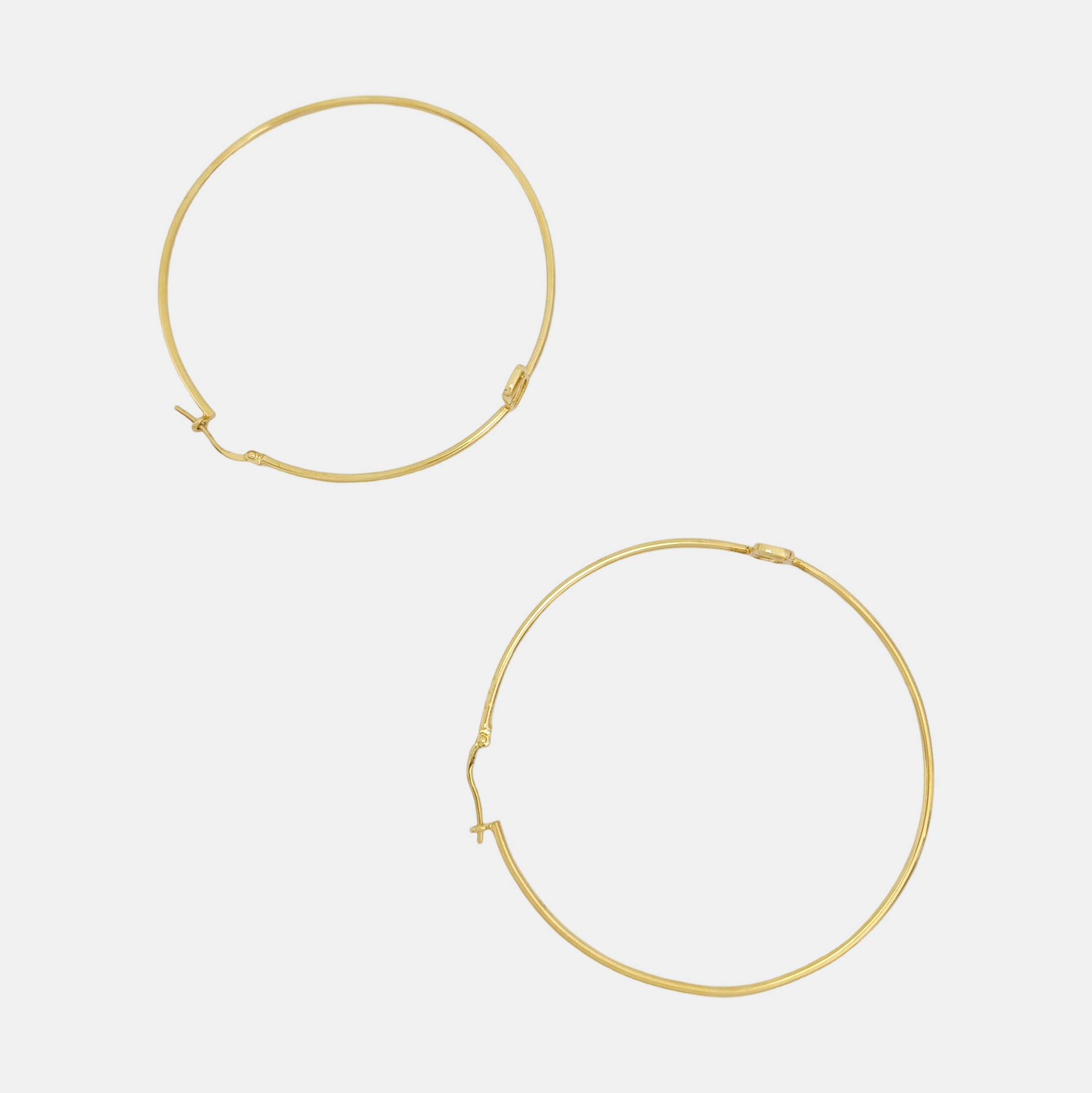 Metal Gold Earrings