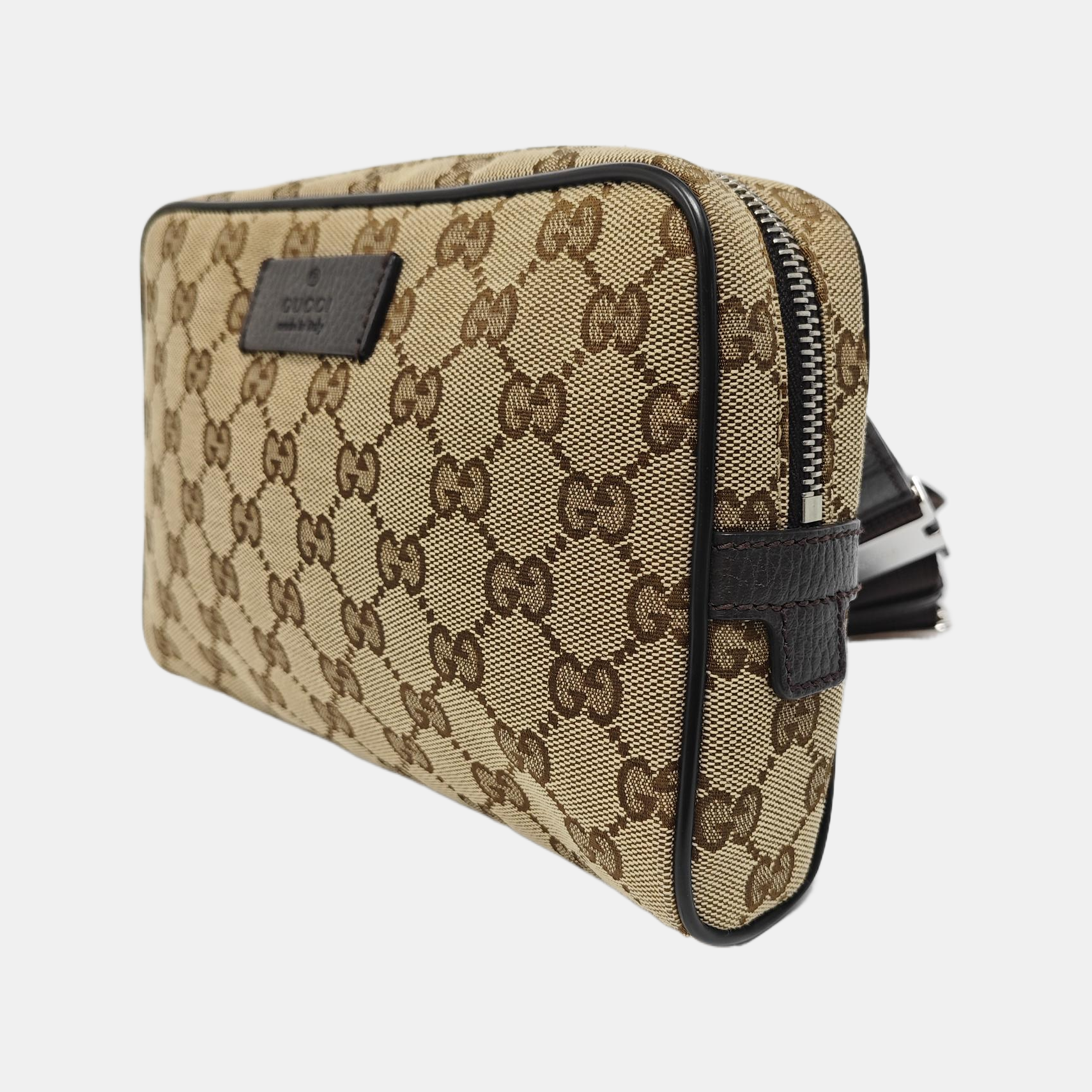 GG Supreme Monogram Canvas Brown