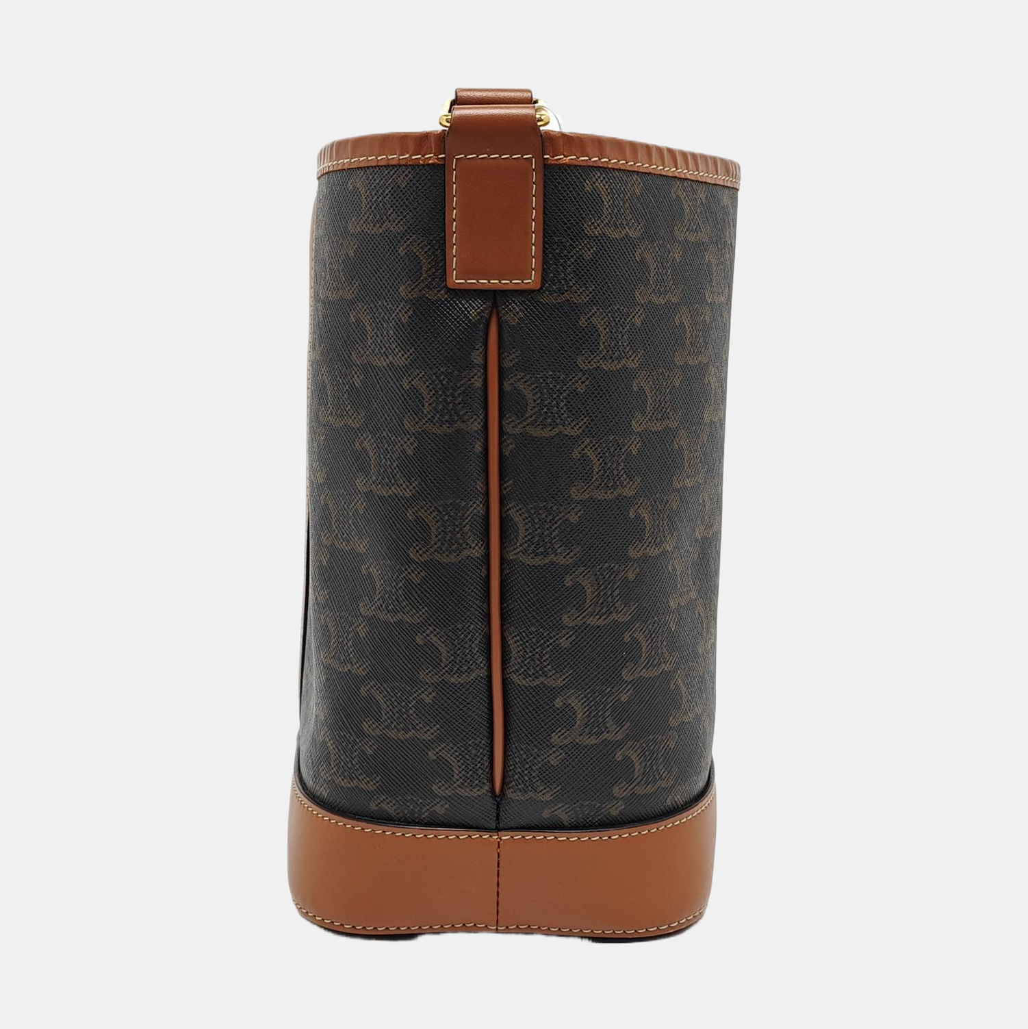 TRIOMPHE CANVAS Small Coated Canvas Brown
