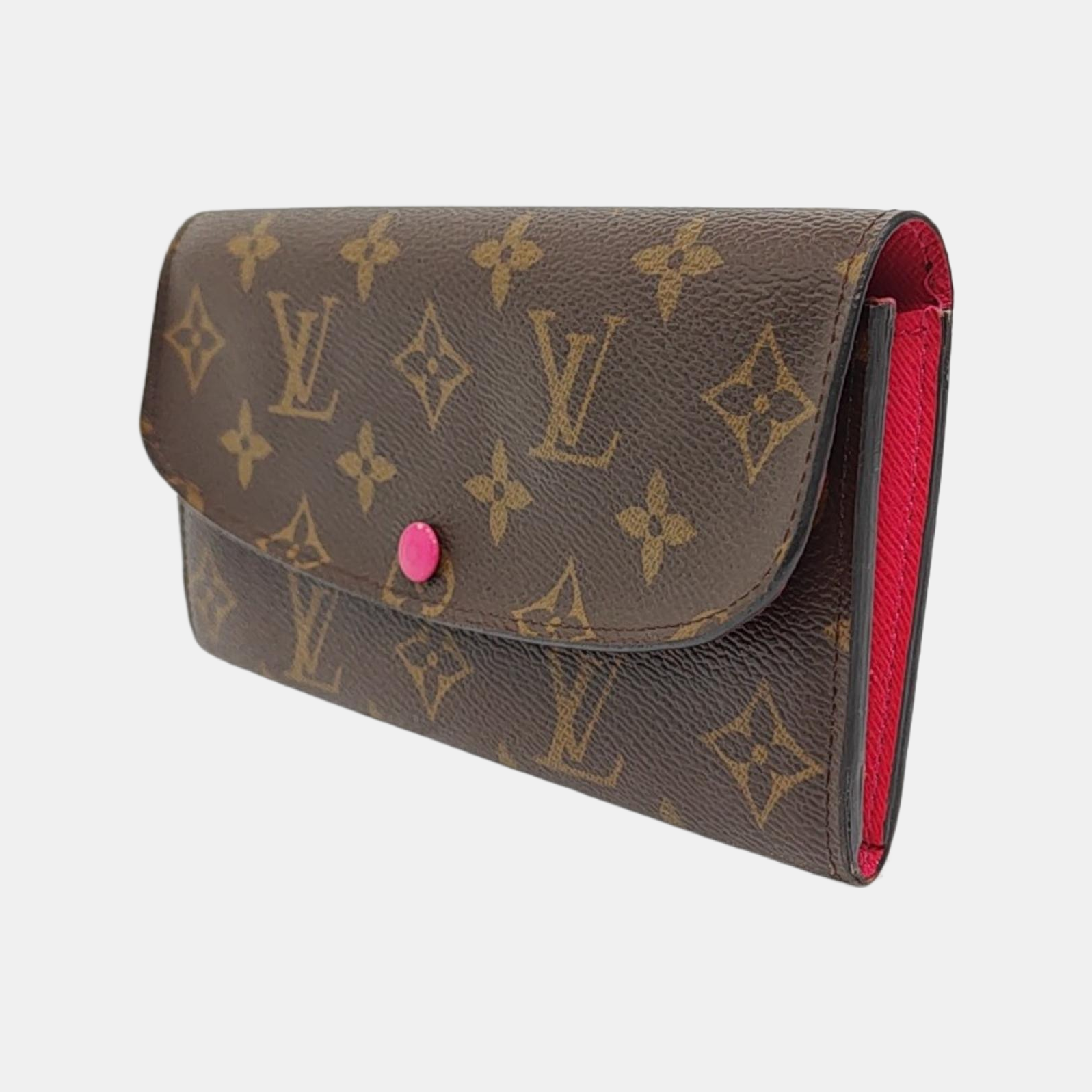 EMILIE Monogram Coated Canvas Brown