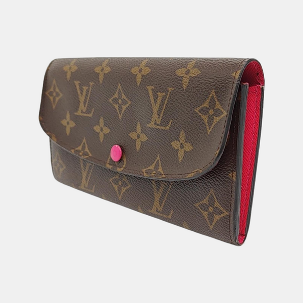 EMILIE Monogram Coated Canvas Brown