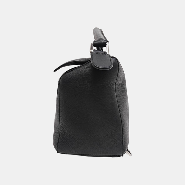 Puzzle Medium Calfskin Black