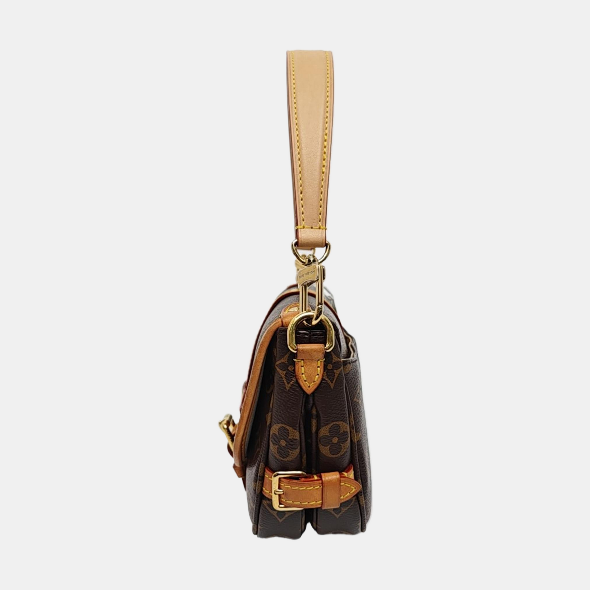 SAUMUR BB Monogram Coated Canvas Brown