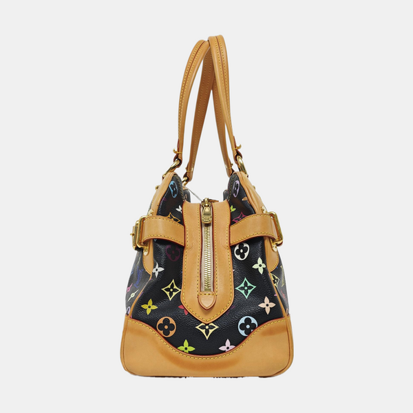 LV × TM CLAUDIA Monogram Coated Canvas Black