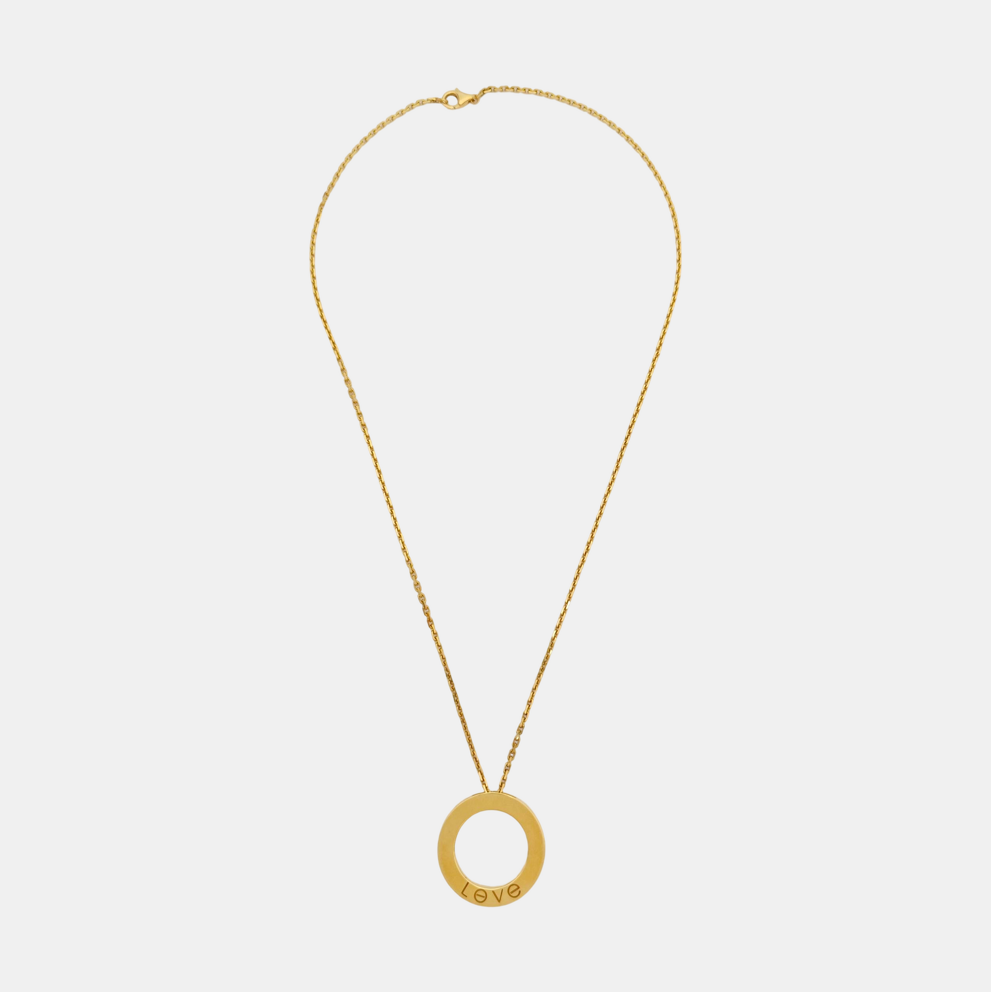 LOVE 18k Rose Gold Necklace