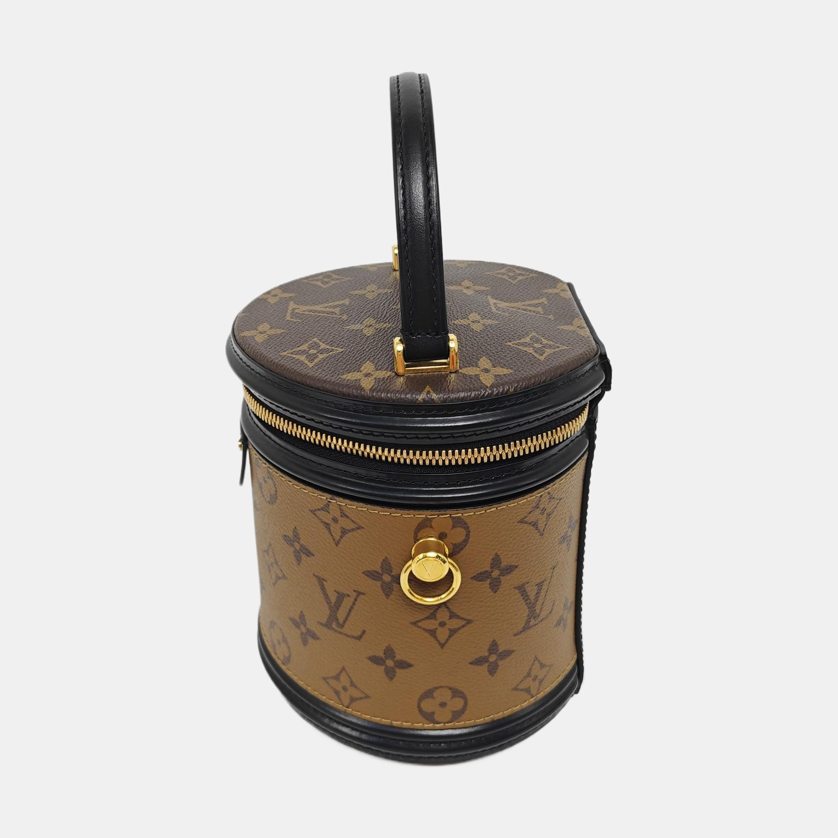 CANNES PM Monogram Coated Canvas Brown