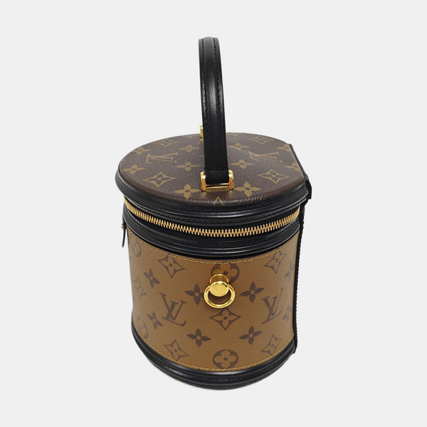 CANNES PM Monogram Coated Canvas Brown