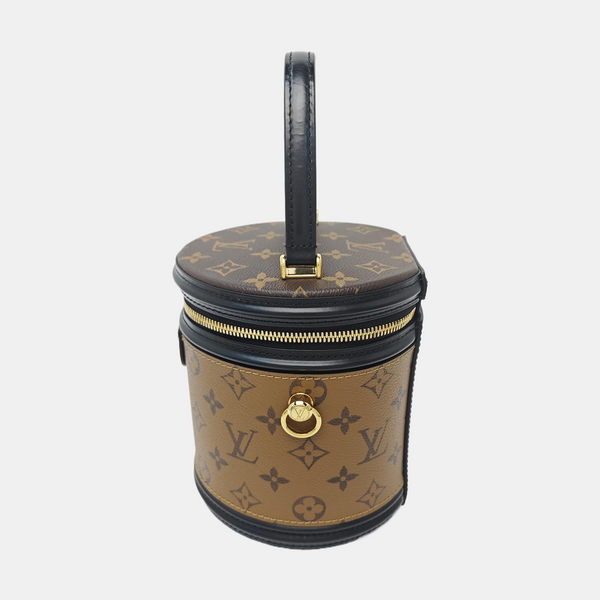 CANNES PM Monogram Coated Canvas Brown