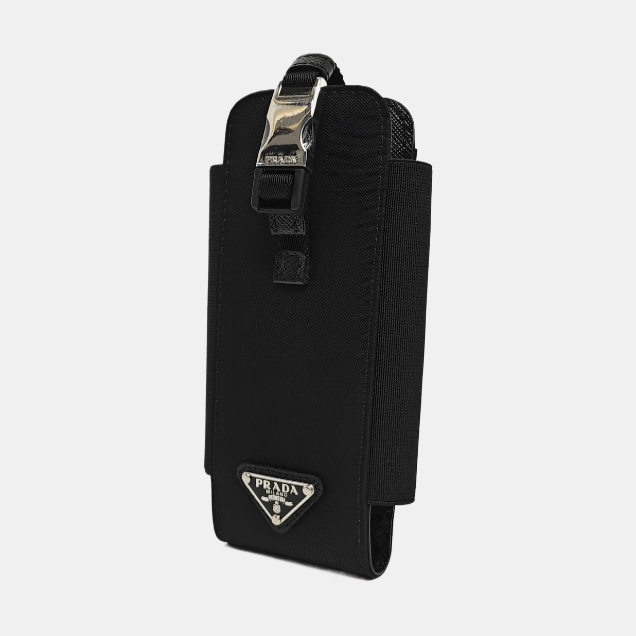 Fabric Shoulder Bag Black
