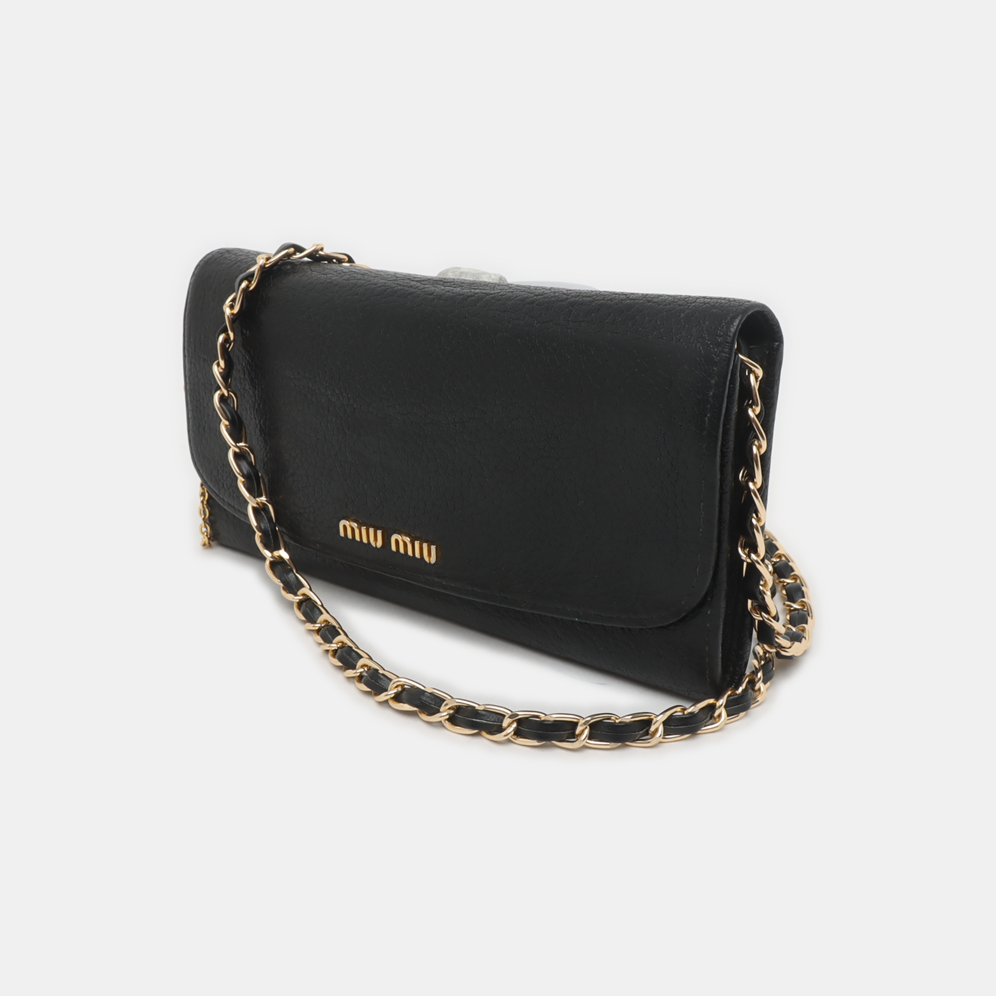 Calfskin Black Wallet