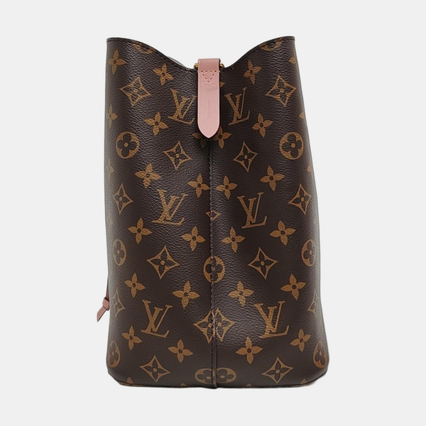 NÉONOÉ MM Monogram Coated Canvas Brown