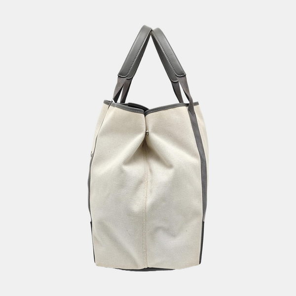 Navy Canvas Gray