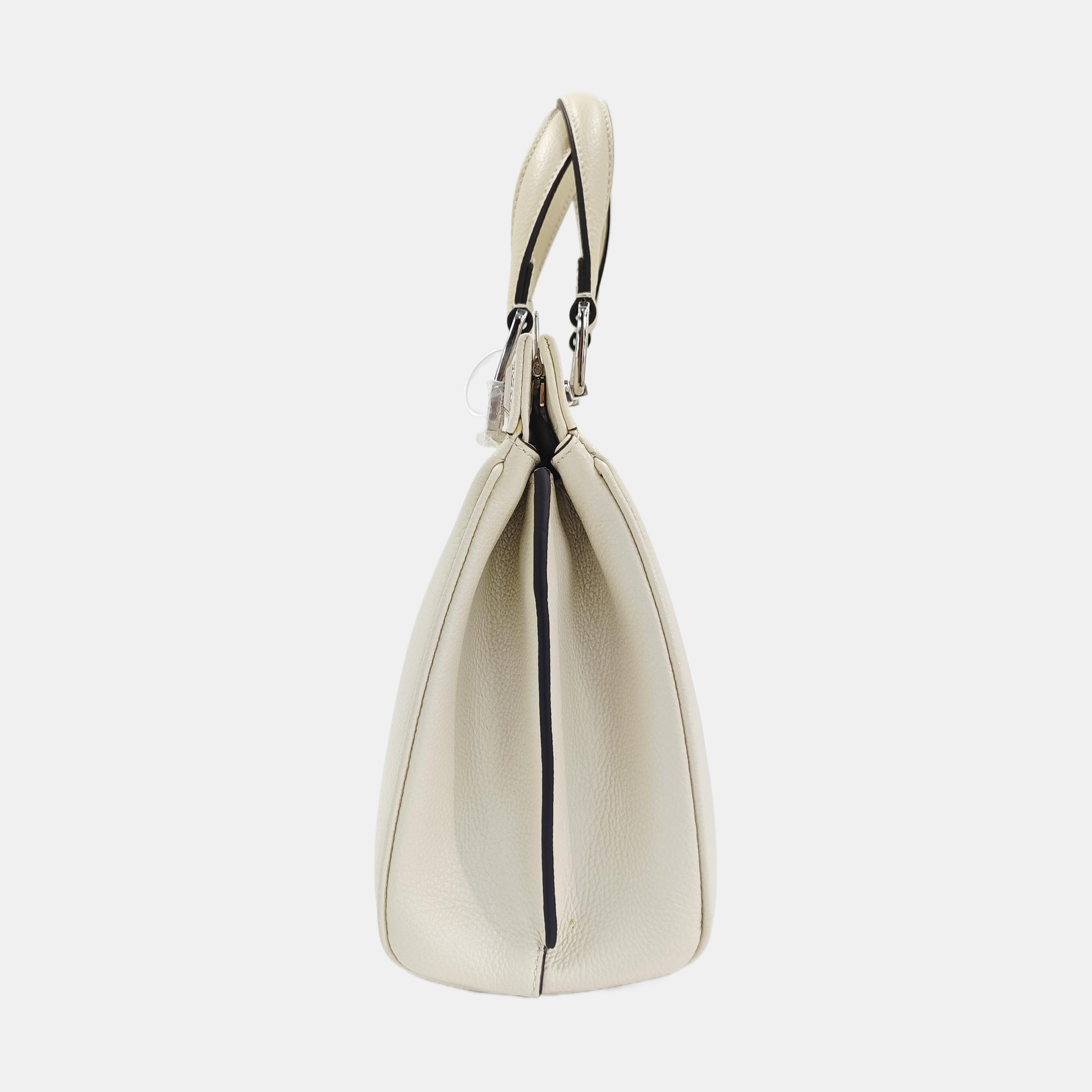 Zumi Small Calfskin White
