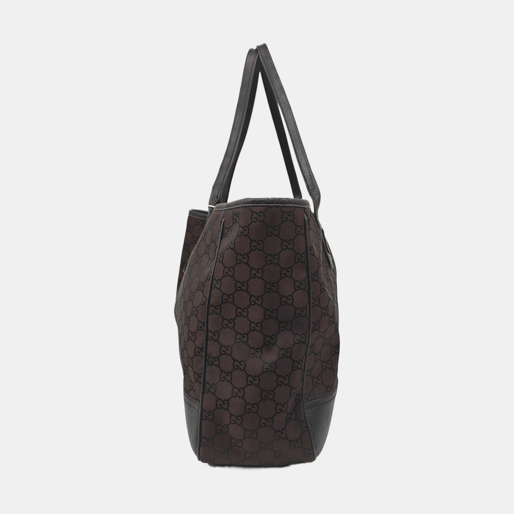 Princy Monogram Fabric Brown