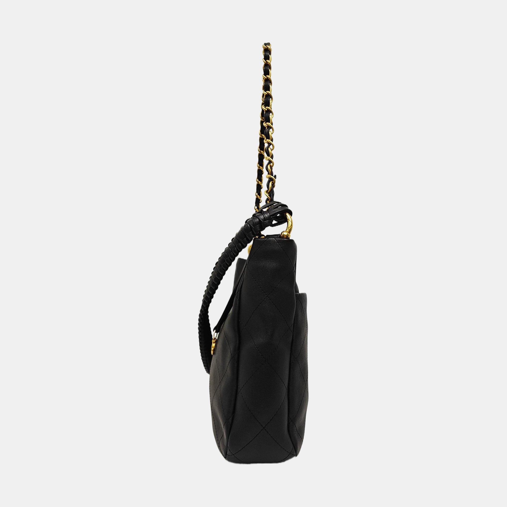 Quilted Calfskin Black