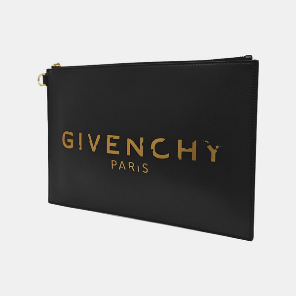 Calfskin Clutch Black