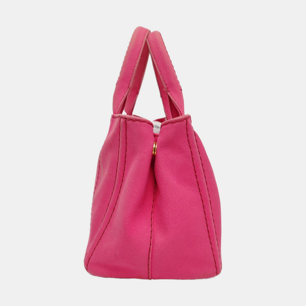 Denim Quilted Canvas Red