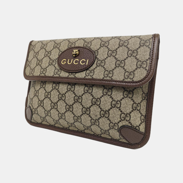 Neo Vintage Monogram Coated Canvas Beige