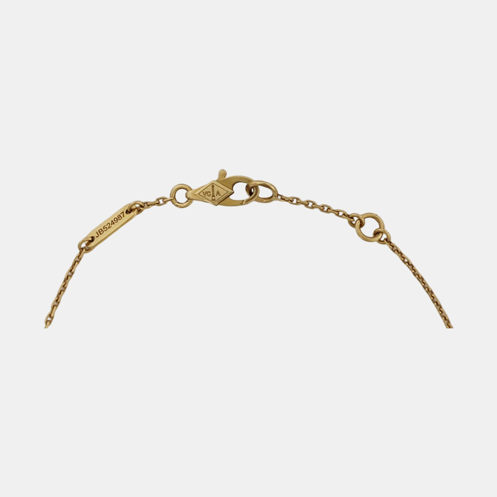 Sweet Alhambra 18k Gold Bracelet